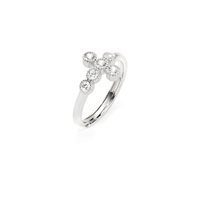 Anello Amen Donna Sacro in Argento Zircone ANCRBOBBZ3 - ANCRBOBBZ3